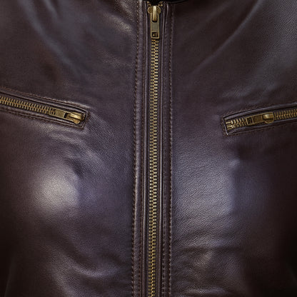 Buy Men’s Genuine Lambskin Leather Classic Biker Style Jacket – Premium Motorcycle Outerwear for Timeless Edge, All-Day Comfort, Road-Ready Durability & All-Season Versatility