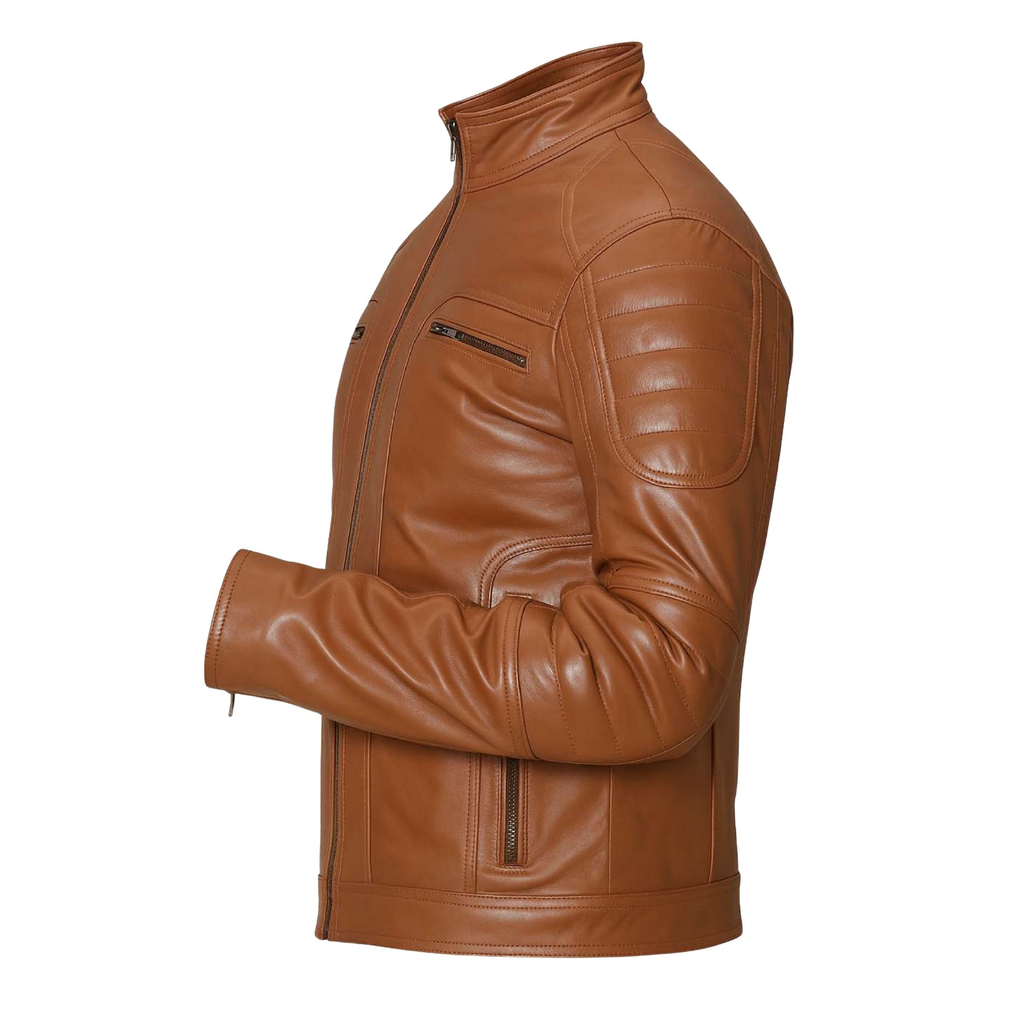 Buy Brown Men Leather Jacket – Premium Classic Outerwear for Everyday Style & Durability