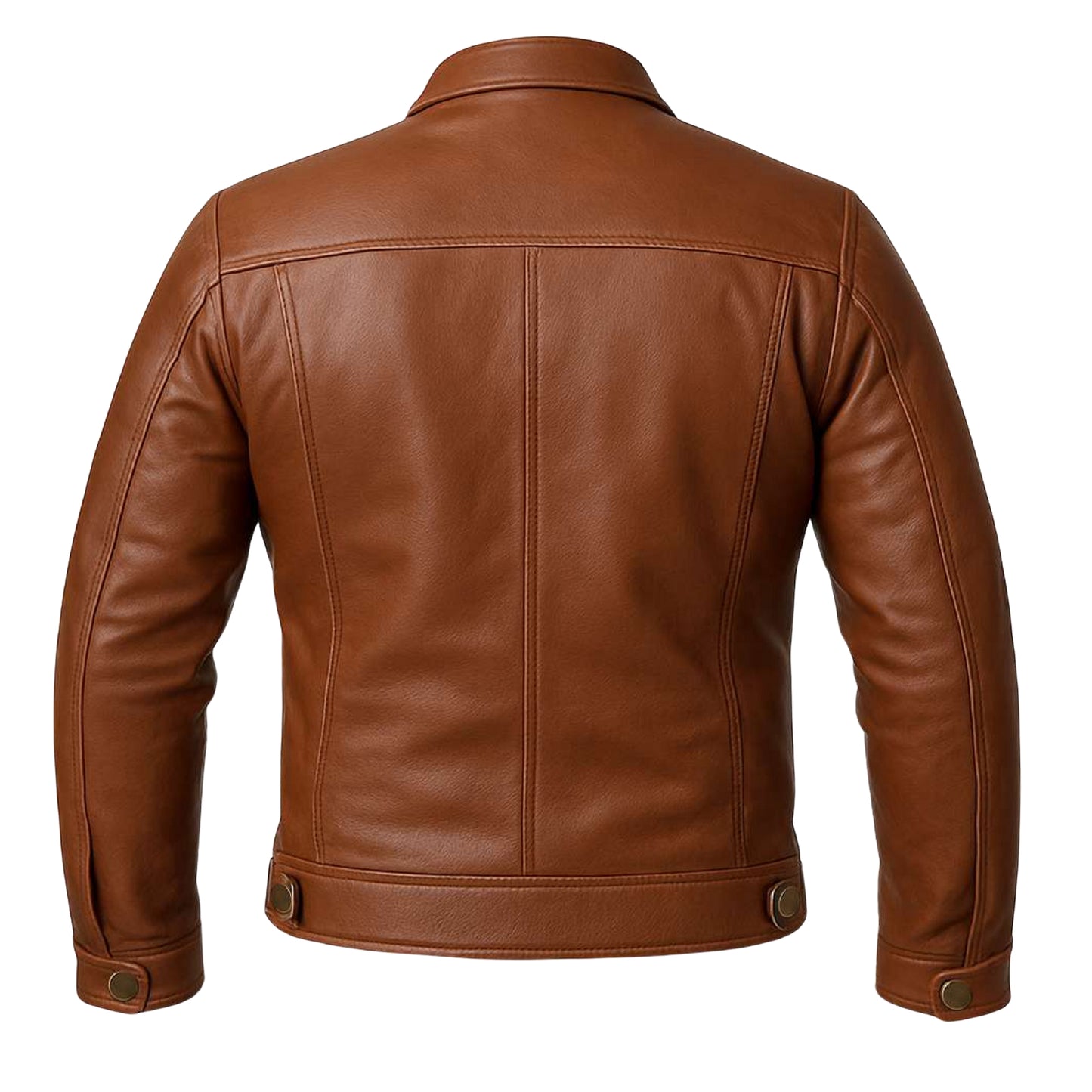 Buy Men’s Light Brown Leather Jacket – Premium Classic Outerwear for Everyday Style & Comfort