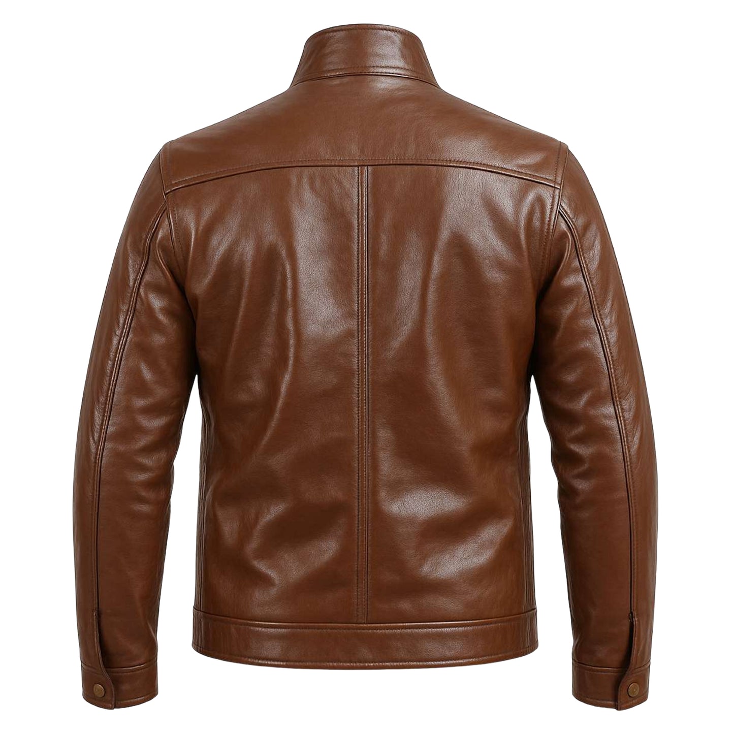 Buy Stellar Brown Leather Men’s Jacket – Premium Outerwear for Style, Comfort & Enduring Performance