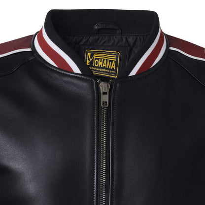 Buy Men’s Varsity Leather Jacket – Premium Collegiate-Style Outerwear for Everyday Comfort & Timeless Urban Apperal